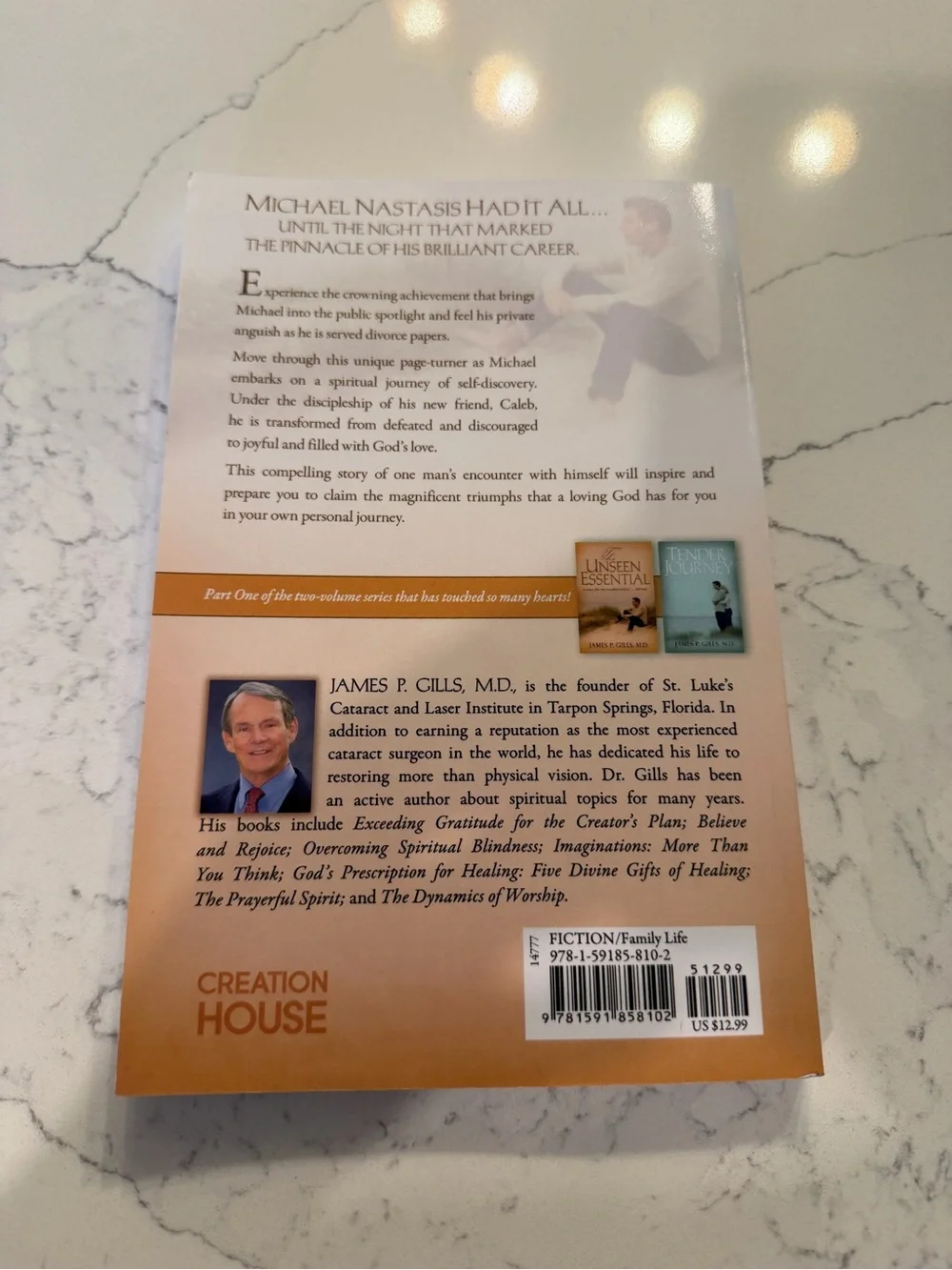 The Unseen Essential by James P. Gills, M.D. — Beige Cover